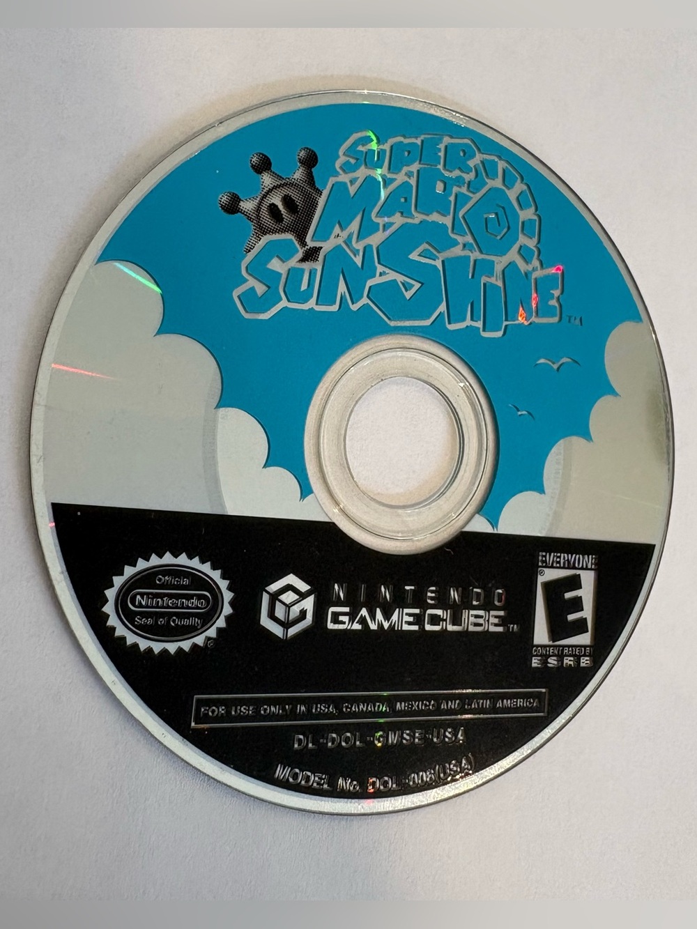 Super Mario Sunshine (Nintendo GameCube, 2002) - Disc Only - Tested & Works